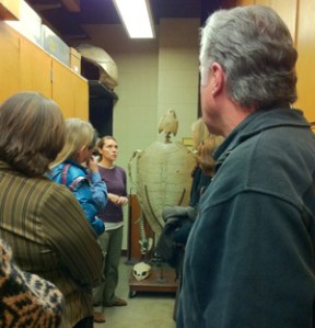 masa zoo museum one Photo: Laura A. Halverson Monahan, Curator of Collections for the University of Wisconsin-Madison Zoological Museum, leads a tour of the facility for MASA members.